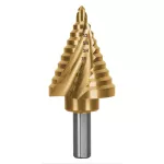 Broca escalonada titanio 10 escalones 1/4" a 1-3/8" Truper Expert BES-10X / 101556 