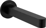 Lavapie para ducha 174 mm negro mate Finoris Hansgrohe 76410670