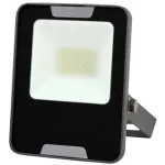 Reflector para exterior LED 20W 120-240V 3000K IP65 (90.1 x 27.4 x 115.1 mm) negro Zibal II Tecnolite 20LQLEDM30MVN