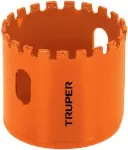 Broca sierra diamantada segmentada para ceramica 2-1/2" Truper COSE-2-1/2 / 101058 
