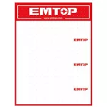 Panel de yeso para colgar Emtop EPMPHWB01