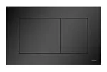 Placa de descarga doble para inodoro suspendido negro mate TECEnow 9240407
