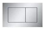 Placa de descarga doble para inodoro suspendido cromo mate TECEnow 9240402