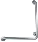 Barra de seguridad en L 448 x 510 mm satinado Franz Viegener Z739/G6-AI
