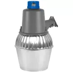 Lampara para exterior fluorescente E27 40W 127V 6500K metalica con fotocelda suburbano Volteck SUB-821F / 47267
