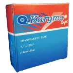 Cinta adhesiva transparente 18 mm x 33 metros Karyma