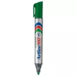 Marcador permanente punta bala Artline 107 (verde)