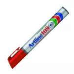 Marcador permanente punta bisel Artline 109 (rojo)