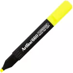 Marcador resaltador fosforescente Artline 660 (amarillo)