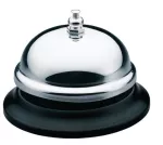 Timbre tipo campana para recepcion niquelado KW