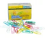 Clips de colores #1 33 mm Warrior (100 por paquete)