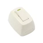 Interruptor tipo parche 10A 125V blanco Eagle 10150-W