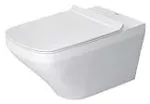 Inodoro suspendido descarga 4.8 litros 600 gramos blanco DuraStyle Duravit 2537090000+0060590000