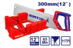 Caja ingleteadora con serrucho 12” (300 mm) Emtop EHASMB3001