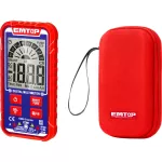 Tester multimetro digital 60mV/600mV/6V/60V/600V/600V 6000 counts Emtop EDMR160013