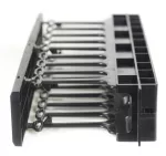 Organizador de cables horizontal 2 racks negro Ortronics Legrand SHMC2RU