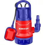 Bomba sumergible plastica 750W (1.0HP) 8 metros Emtop ULWPPQ07508