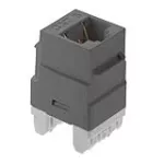 Conector jack RJ45 CAT6 keystone gris On-Q Legrand WP3460GY