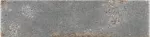 Porcelanato estilo cemento brillante Vibrant Grey 7 x 28 cm sin rectificar Argenta