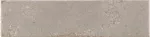 Porcelanato estilo cemento brillante Vibrant Cream 7 x 28 cm sin rectificar Argenta