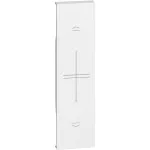 Cubierta para control de persianas K4027C blanco Living Now Bticino KW32
