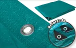 Lona plastica cubre-cerca 1.5 x 50 metros con ojales de aluminio Kualox KX-RA001
