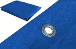 Lona plastica 6 x 10 metros con ojales de aluminio Prime
