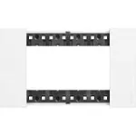 Placa 4 modulos blanco Living Now Bticino KA4804KW
