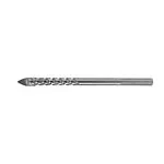 Broca para vidrio y ceramica 1/4" x 4" (6.5 x 100 mm) cuerpo en espiral Truper BVI-1/4X / 101827 