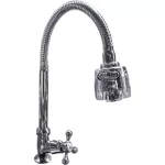 Griferia para fregadero cuello flexible cromo Prime WD-113