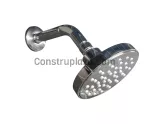 Cabeza de ducha redonda 100 mm (4") plastico cromo Prime