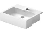 Lavatorio de semi empotrar rectangular 550 x 470 mm con rebosadero blanco Vero Duravit 314550000