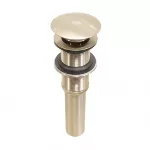 Desagüe para lavatorio 32 x 175 mm (1-1/4" x 7") push sin rebalse niquel cepillado Coflex PH-223