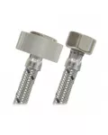 Tubo de abasto de acero para inodoro 1/2" FIP x 7/8" FIP 40 cm Coflex EAS-A40