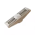Drenaje lineal 23.4 x 7.2 cm metalico uso exterior con rejilla de acero inoxidable salida de 50 mm (2") Coflex PC-340