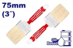 Brocha industrial 3" con mango de plastico Emtop EPBH03601