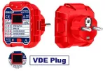 Detector de enchufe 30mA con pantalla LCD Emtop ESTR30001