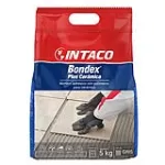 Mortero adhesivo Bondex Plus Ceramica y Porcelanato bolsa 5 kg Intaco (gris)