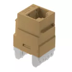 Conector jack RJ45 CAT6 keystone marfil On-Q Legrand WP3460IV