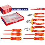 Juego de herramientas manuales aisladas de 9 piezas Emtop EHTSV01H09