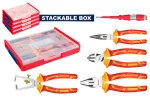 Juego de herramientas manuales aisladas de 5 piezas Emtop EHTSV01P05