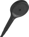Regadera telefono 130 3jet negro mate Rainfinity Hansgrohe 26864670