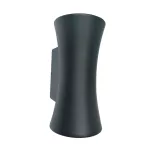 Lampara para exterior de pared cilindrica LED 12W 100-240V 3000K IP54 negro Fang Tecnolite 12HLED416MV30N