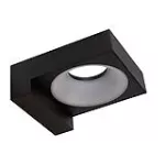 Lampara para exterior de pared LED 8W 100-240V 3000K IP65 negro Aachen III Tecnolite 8HLED1181MV30N