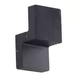 Lampara para exterior de pared LED 6W 100-240V 3000K IP54 negro Ophiuchi I Tecnolite 6HLED427MV30N