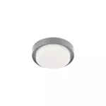 Lampara de sobreponer redonda LED 15W 127V 3000K IP54 gris Nenque I Tecnolite 15PTLLED1131RV30G