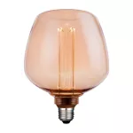 Bombillo LED dimeable vintage E27 T125 3.5W 2000K (125 mm) (tipo copa) ambar Tecnolite 3DS123LEDFC20VA