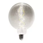 Bombillo LED vintage E27 G90 7W 2000K (tipo globo) humo Tecnolite 7G90LEDFT27VH