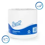 Papel higienico sencillo 200 hojas 107 mm Scott 30242371