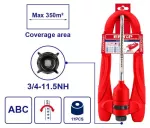 Aspersor oscilatorio de 17 agujeros 204m2 Emtop ESNE91402